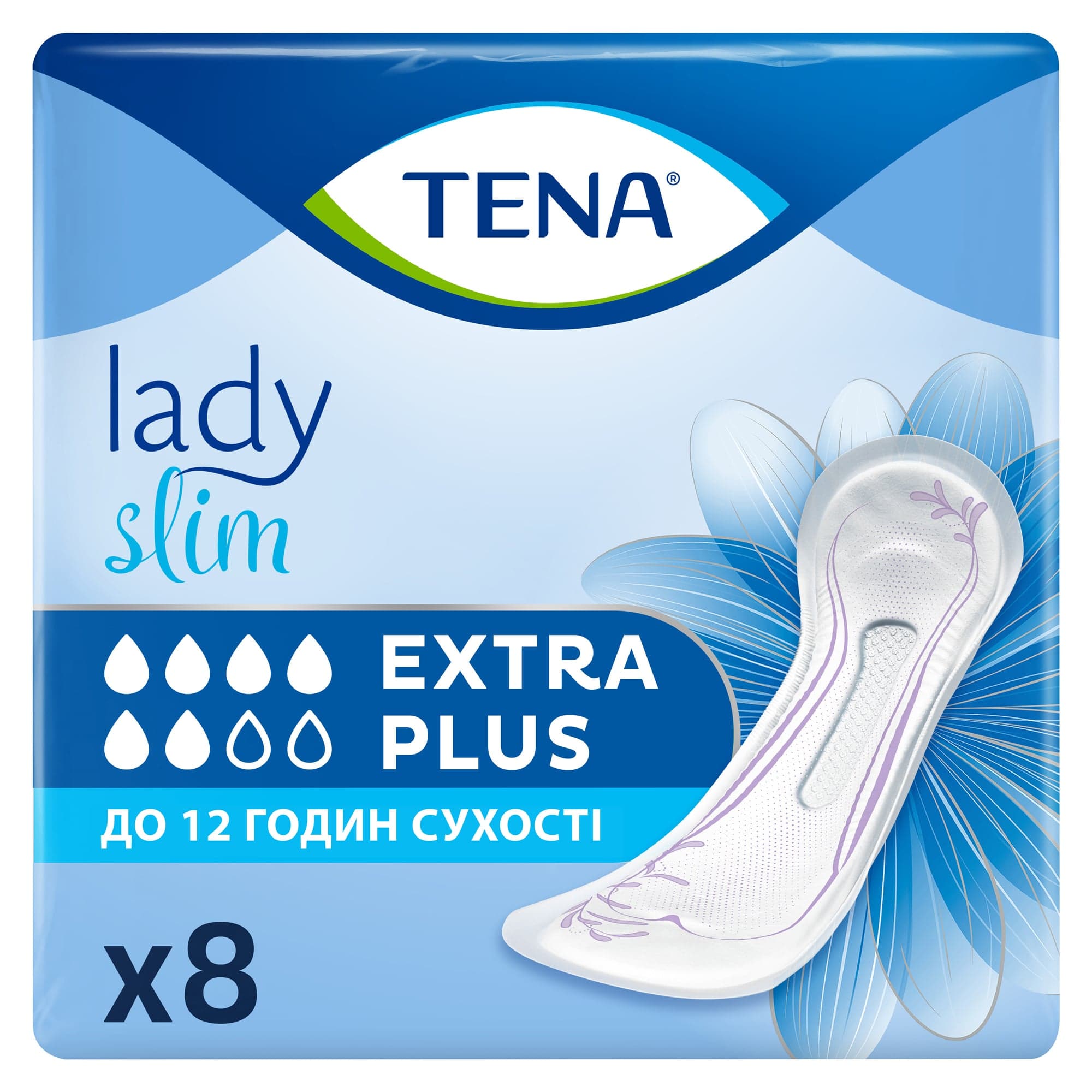 Прокладки урологічні жіночі Tena Lady Slim Extra Plus, 8 шт.