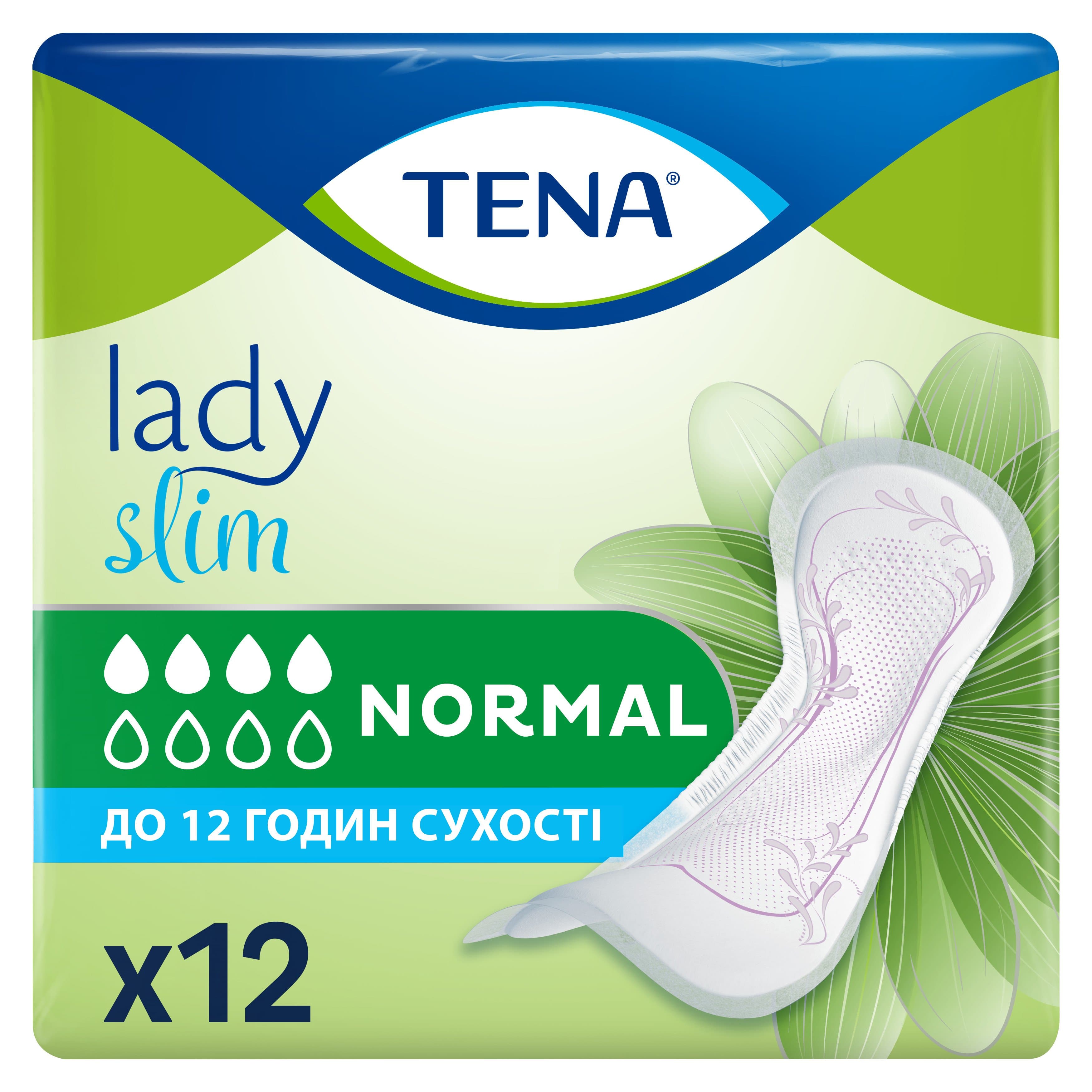 Прокладки урологічні жіночі Tena Lady Slim Normal, 12 шт.