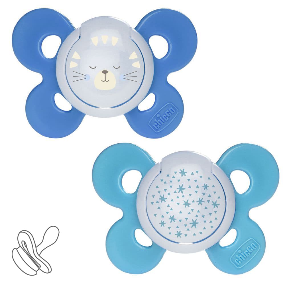 Пустушка Chicco Physio Comfort, силікон, 16-36 міс., 2 шт.