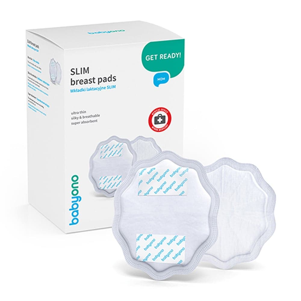 Прокладки для грудей BabyOno Natural nursing. White, 24 шт. (298.01)