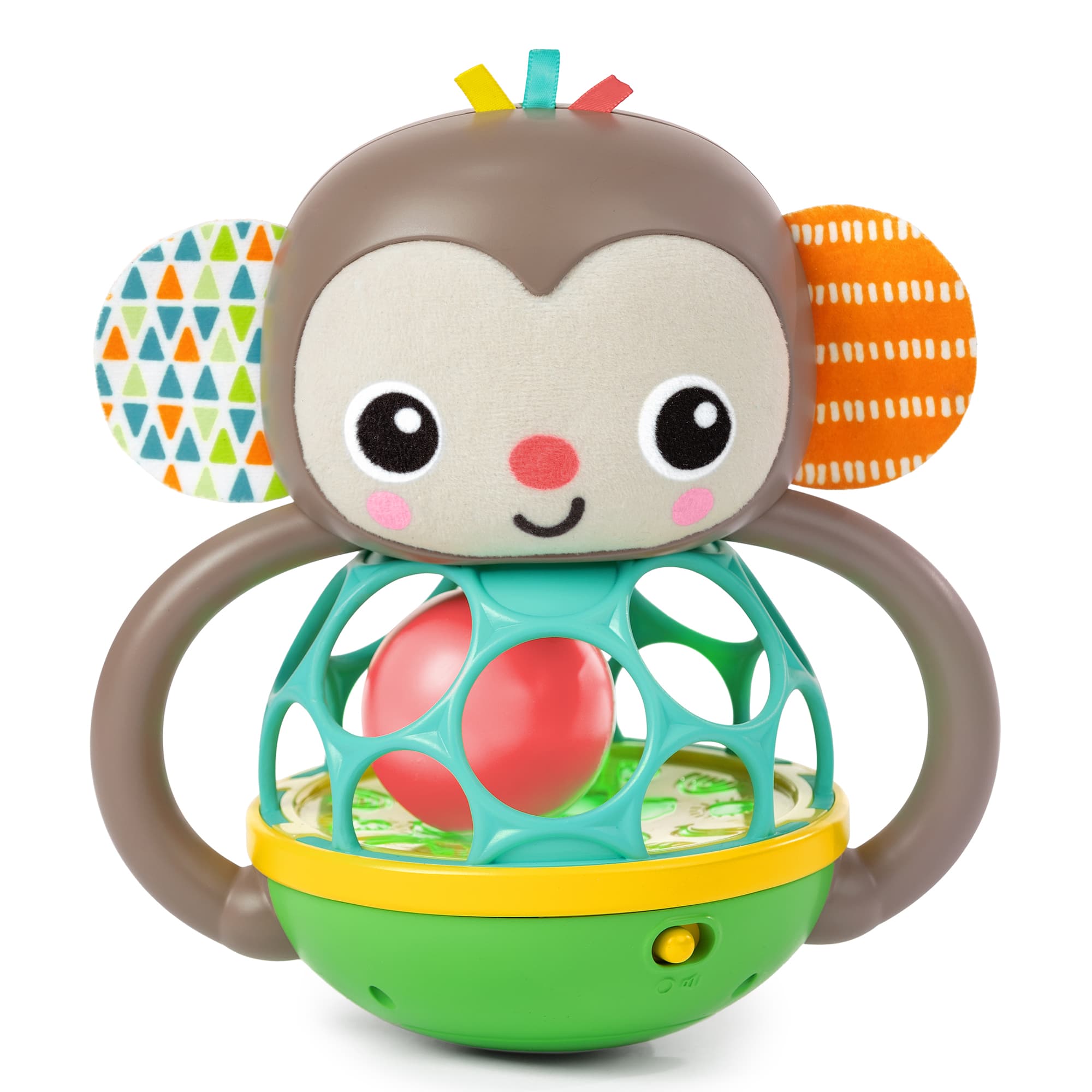 Музичне брязкальце Bright Starts Grab & Giggle Monkey