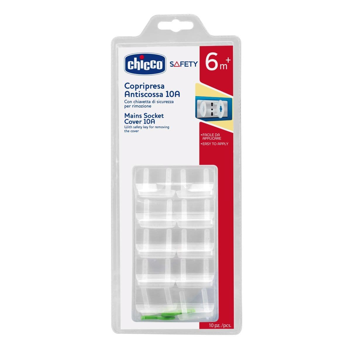 Протектори для розеток Chicco, 10 шт
