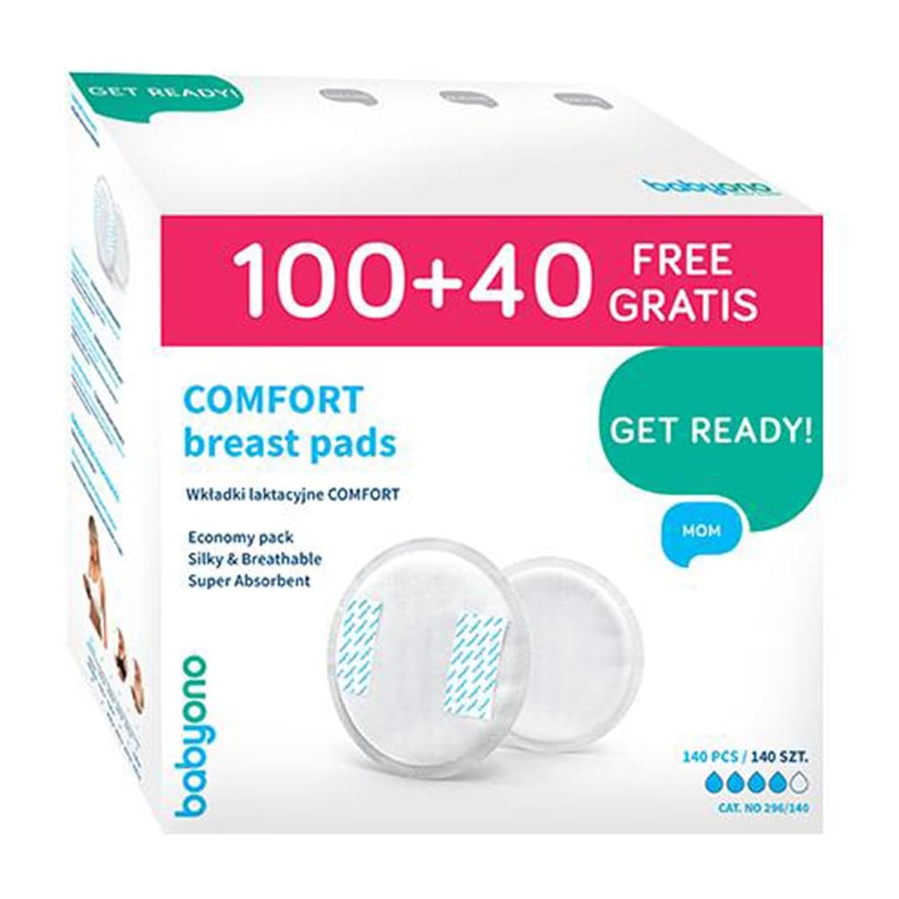 Прокладки для грудей BabyOno COMFORT, 140 шт.